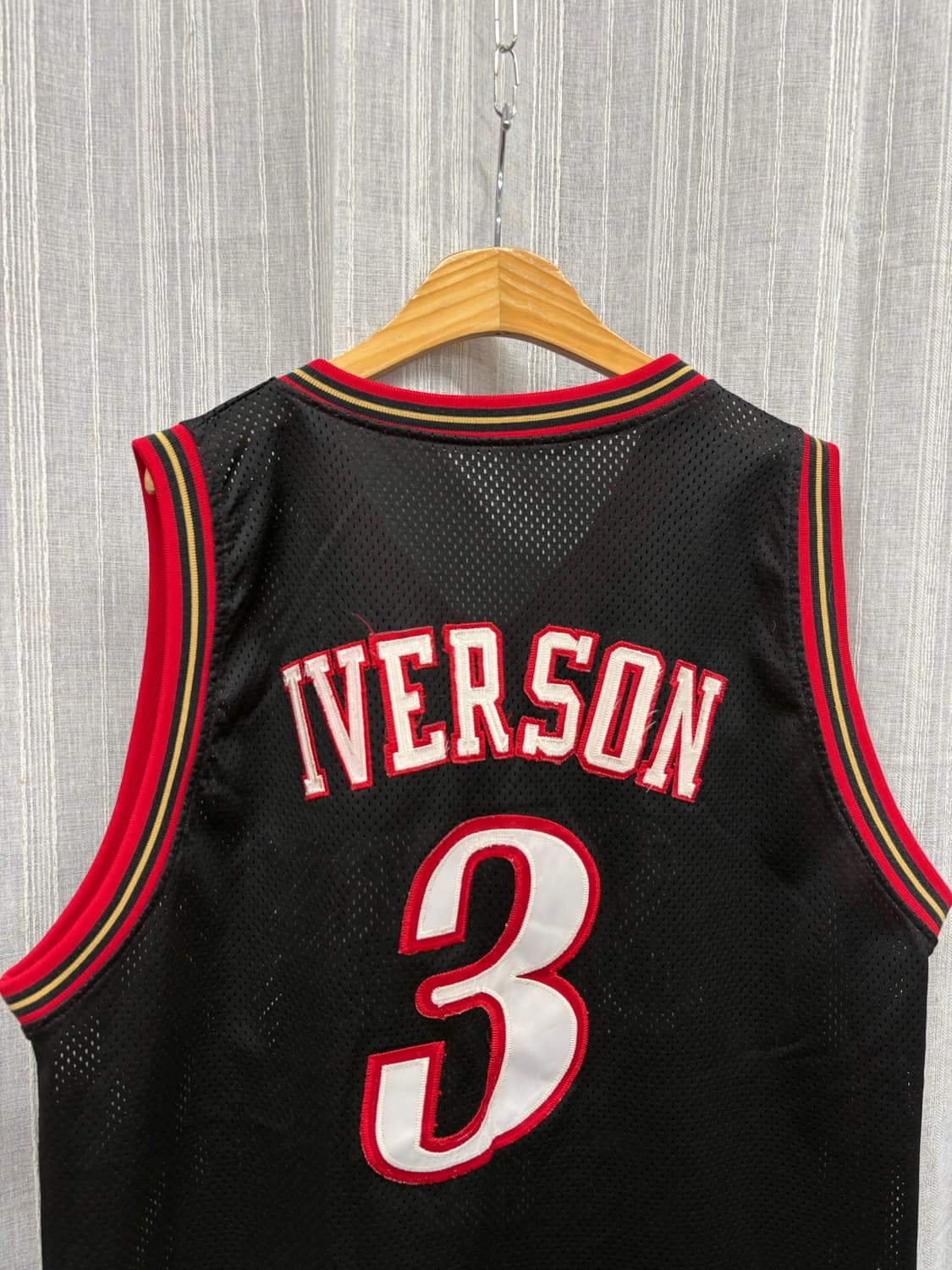 미첼앤네스 NBA 필라델피아 세븐티식서스 아이번스 농구져지 유니폼 나시  상품이미지5