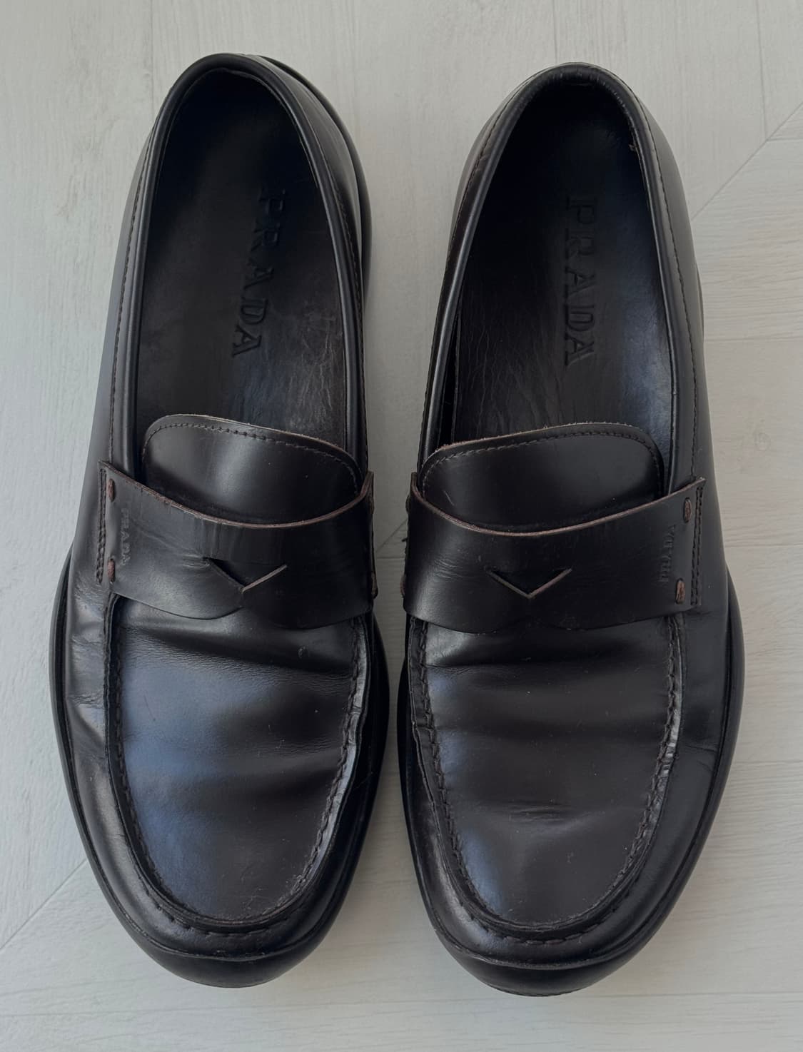 프라다 스포츠 로퍼 브라운(270) 상품이미지4