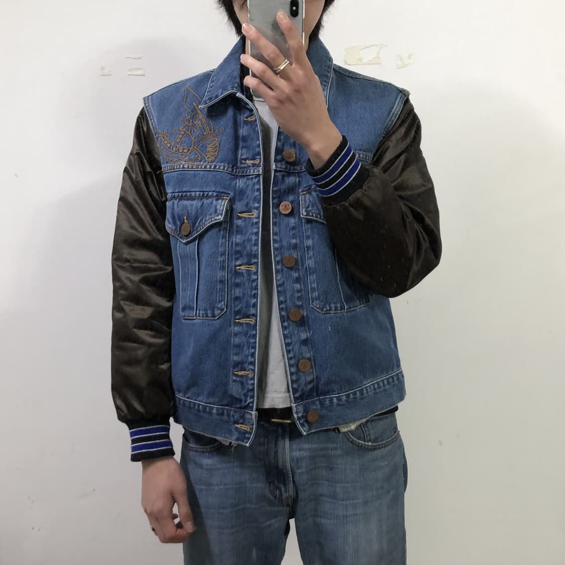 비비안웨스트우드 Orb 신치백 데님 베스트 상품이미지3