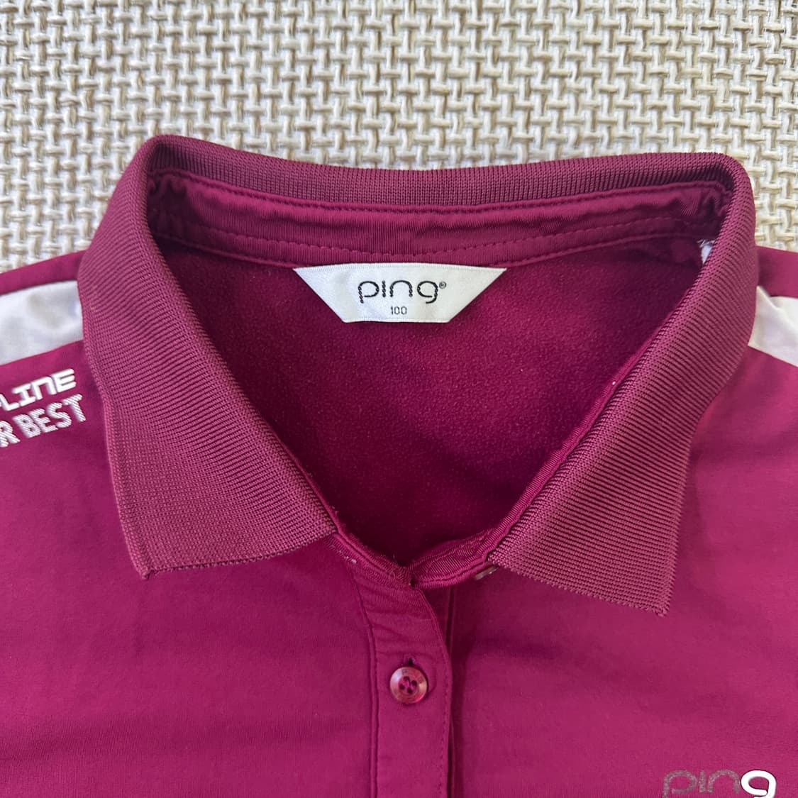 100 Ping 긴팔 카라티 0428D 상품이미지3