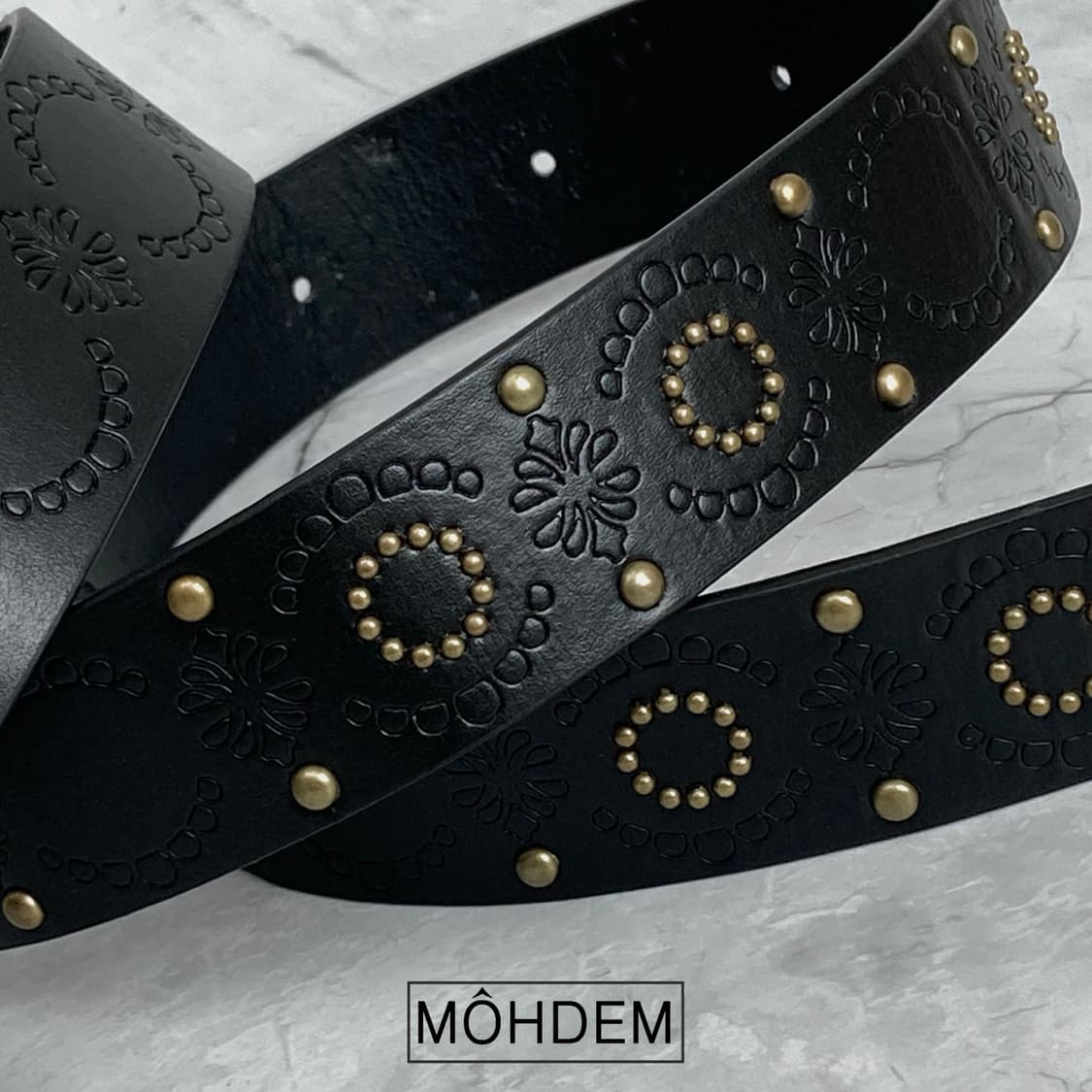 [Unisex] 에스닉 스터드 벨트 상품이미지7