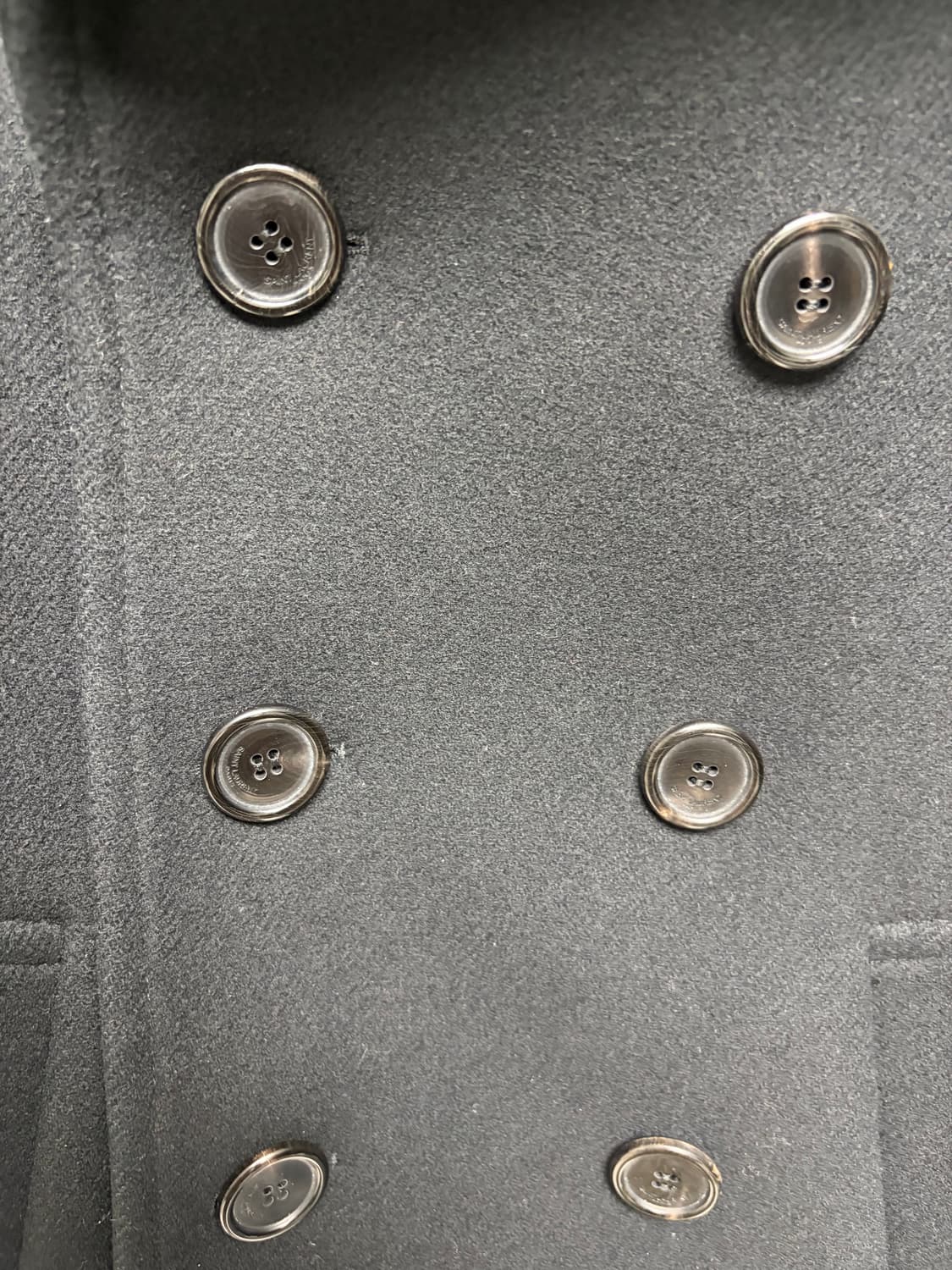 [에디 아카이브] 생로랑 15AW 더블 코트 (울/캐시미어 혼방) 상품이미지3