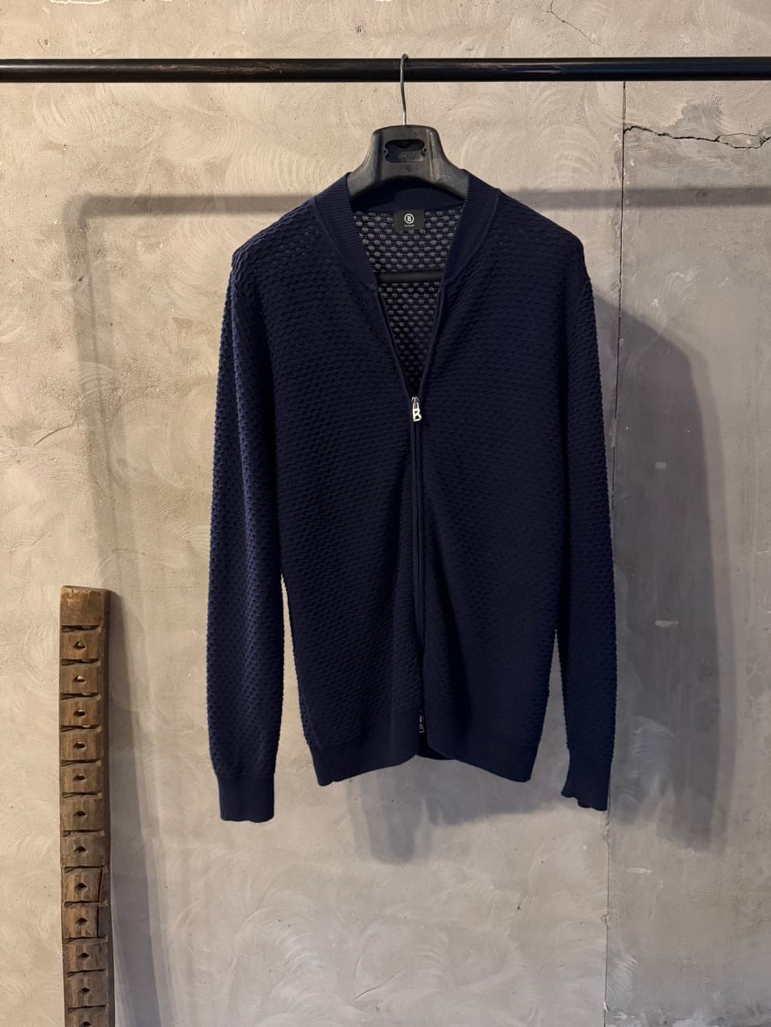 보그너 짚업니트 남성100 상품이미지1