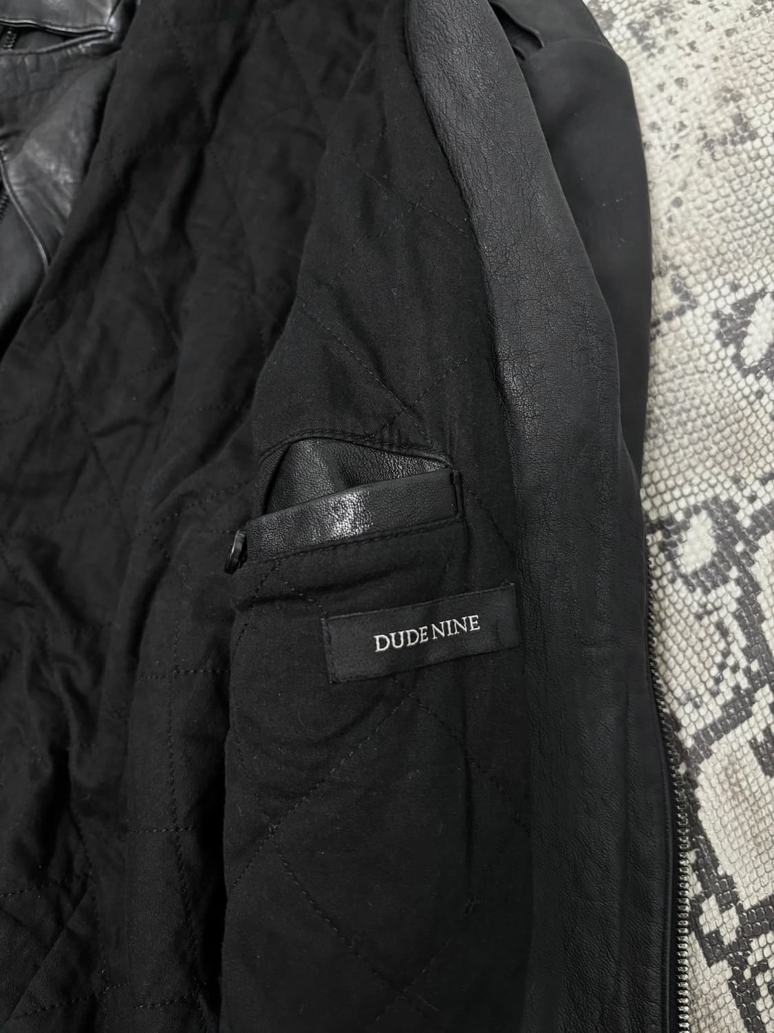 [DUDE LINE]LambSkin 2Zipper 2-Way Leathe 상품이미지4