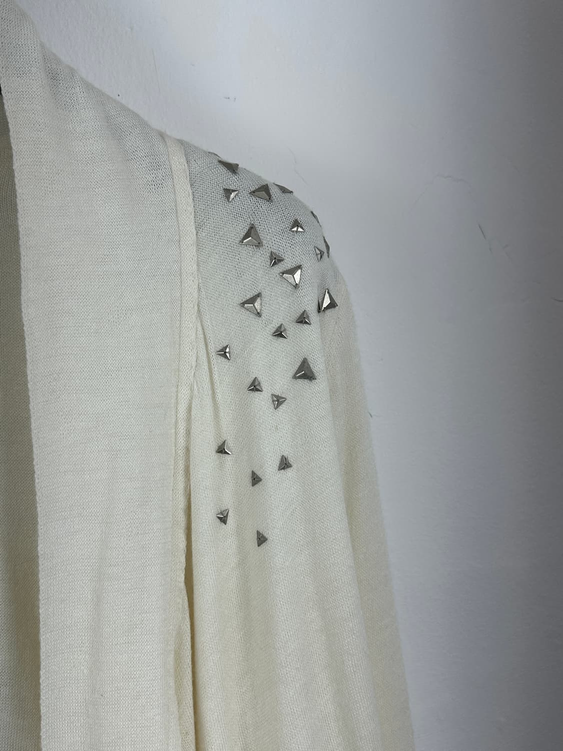 SYSTEM asymmetric drape stud cardigan 상품이미지7