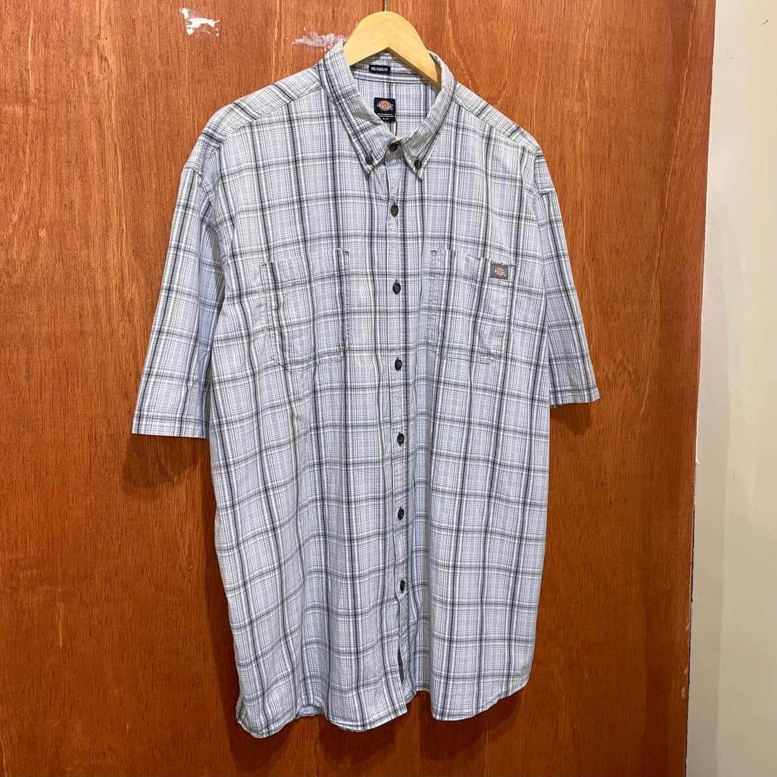 (XL) Dickies 디키즈 체크 반팔 셔츠 릴렉스드핏  상품이미지3