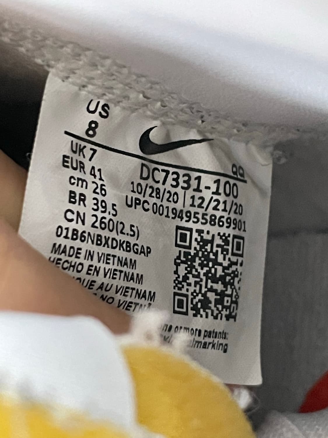 나이키 블레이저 미드77 페인트 스플레터 260  상품이미지9