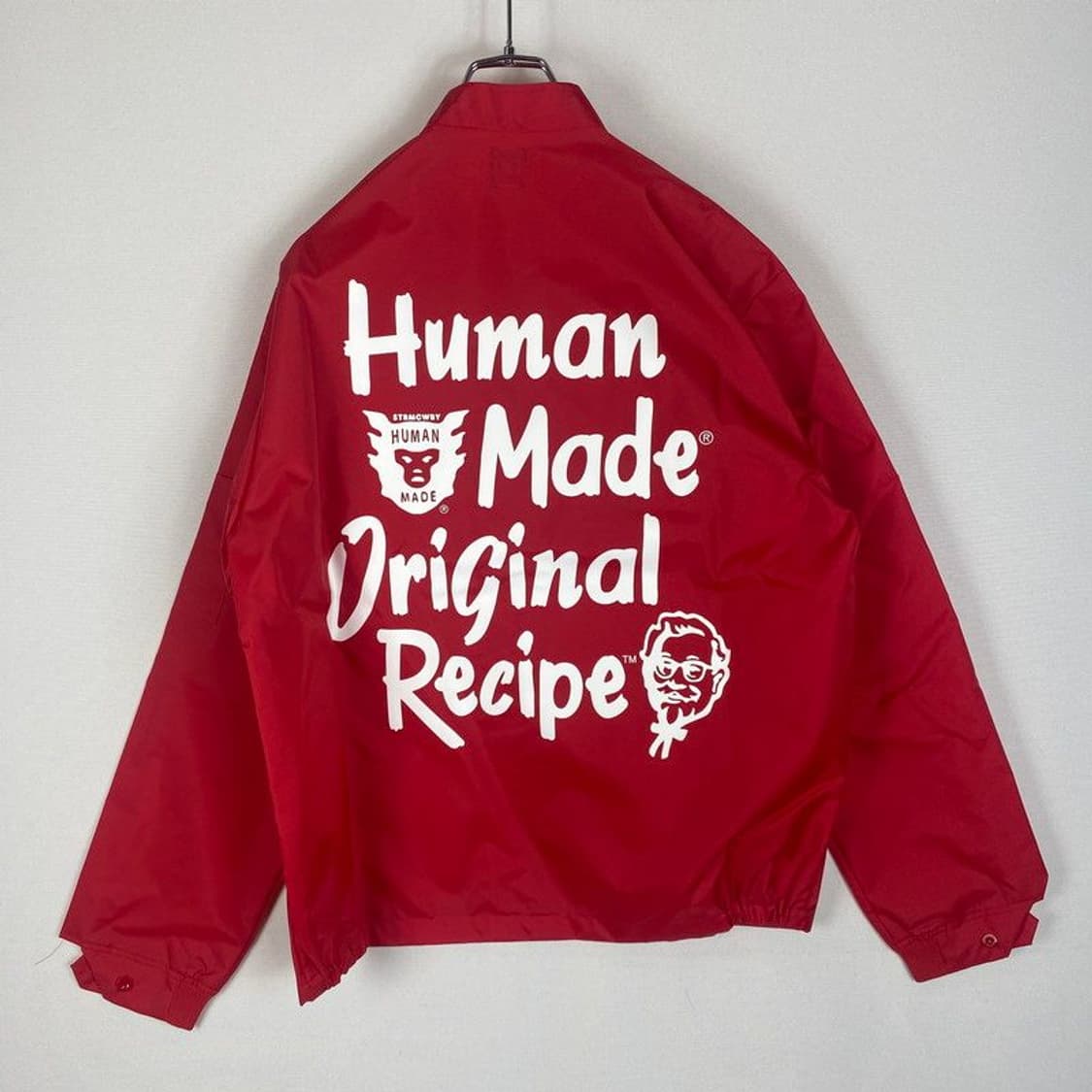 휴먼 메이드 X KFC KFC 레이싱 자켓 레드 상품이미지2