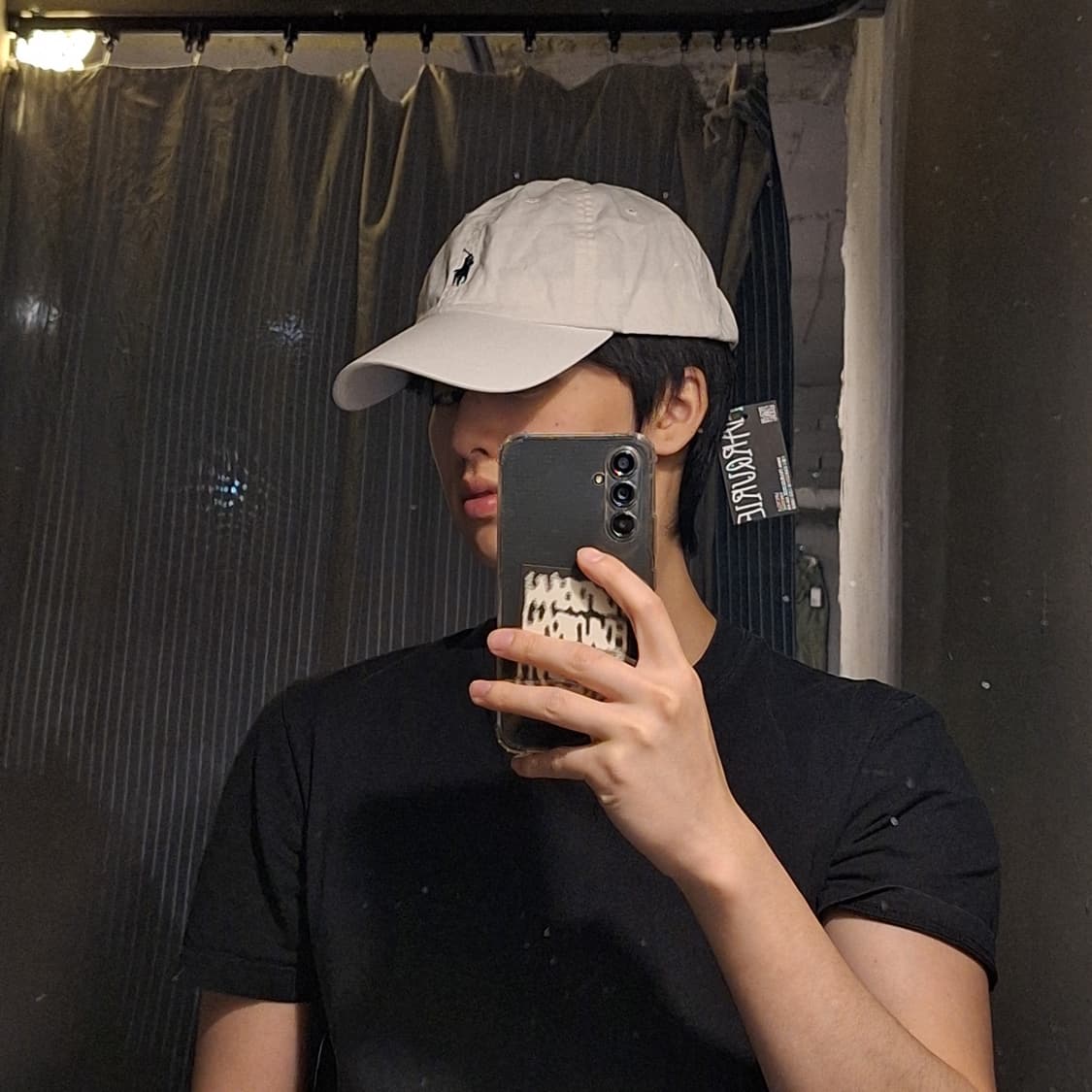 폴로랄프로렌 화이트 네이비포니 6패널 코튼 야구모자 볼캡 모자 FREE 상품이미지2