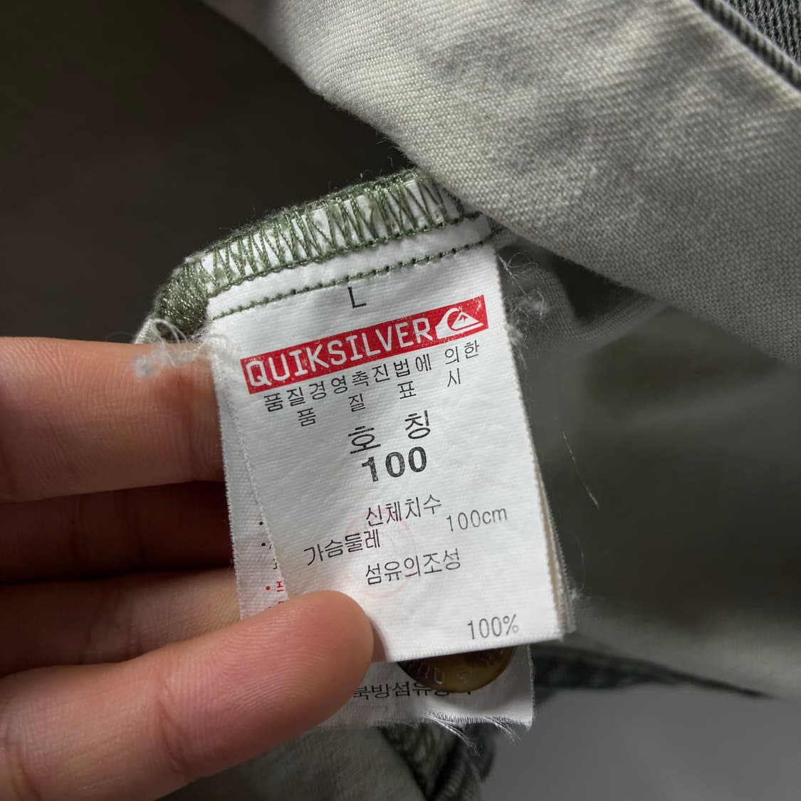 Quiksiver 퀵실버 포켓 아이언 버튼데님 셔츠 상품이미지7