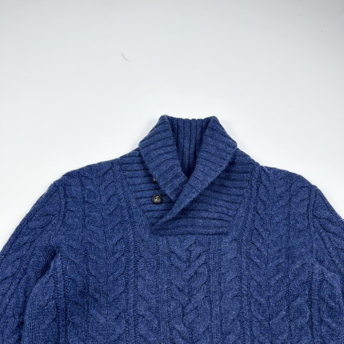 폴로 랄프로렌 클래식 케이블 숄카라 니트 M 상품이미지2