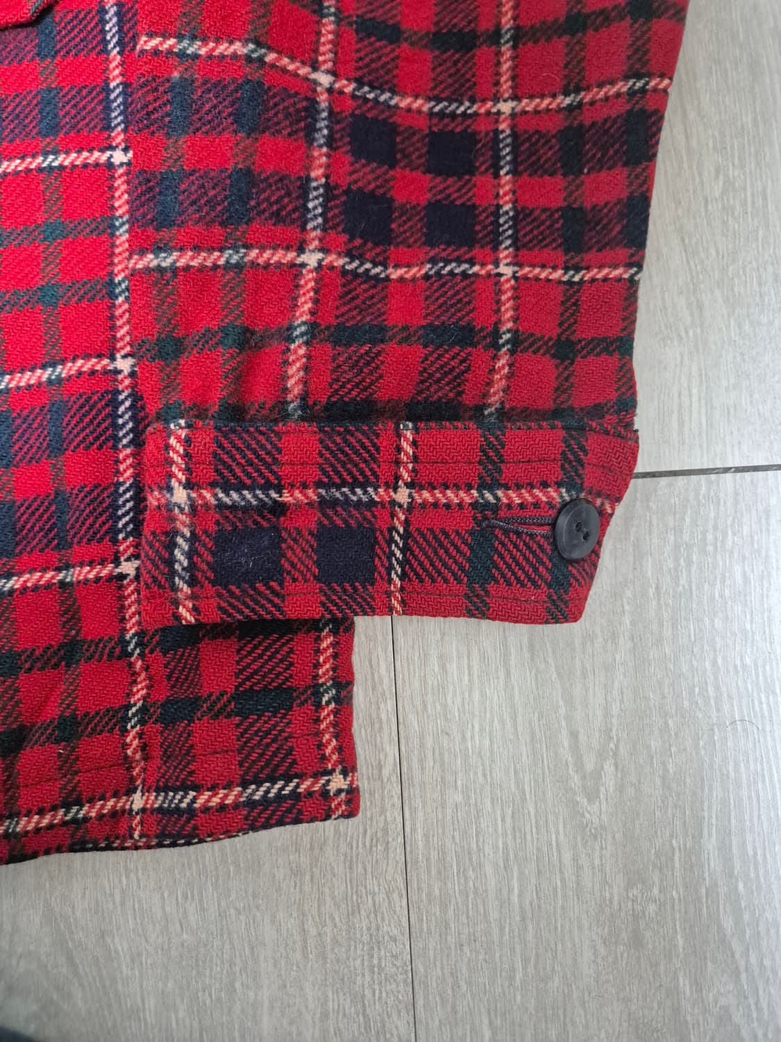 70s Pendleton 헤비울 플란넬 셔츠 상품이미지4