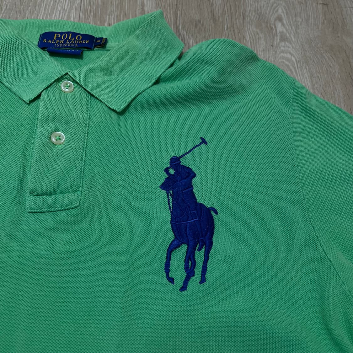 폴로 랄프로렌 빅포니 3 커스텀핏 PK 반팔 카라티 M/95 상품이미지3