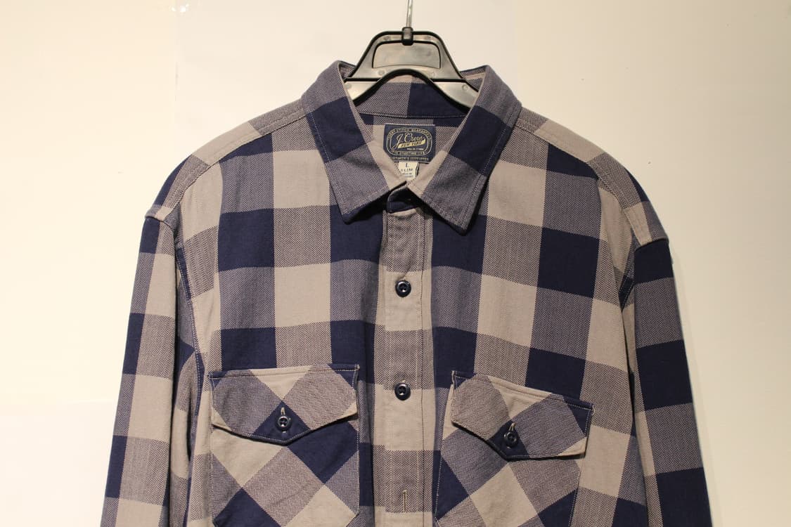 250. 블루 체크 셔츠 상품이미지2