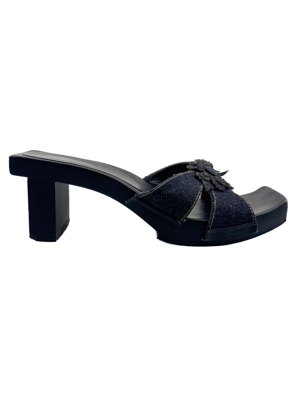 Fendi Flower Denim Mules / 37 상품이미지5