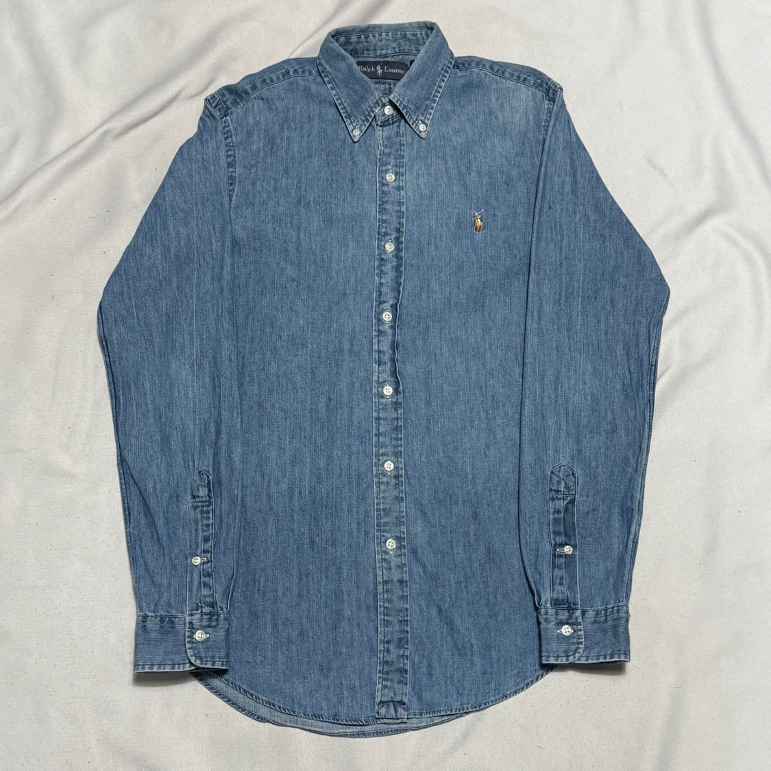 S 폴로랄프로렌 샴브레이 코튼 셔츠 상품이미지2