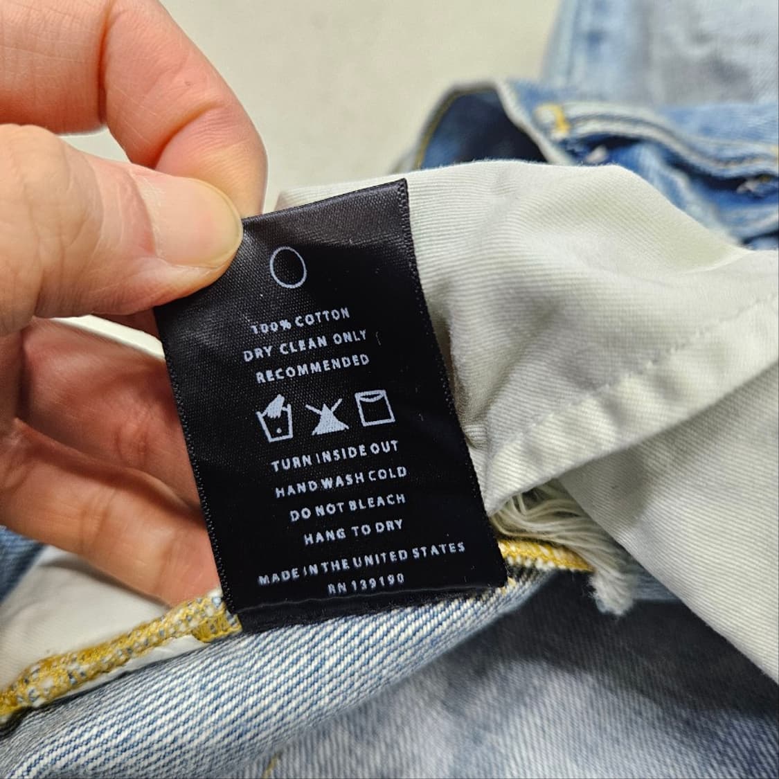 피어오브갓 4th 디스트로이드 데님 팬츠 상품이미지8