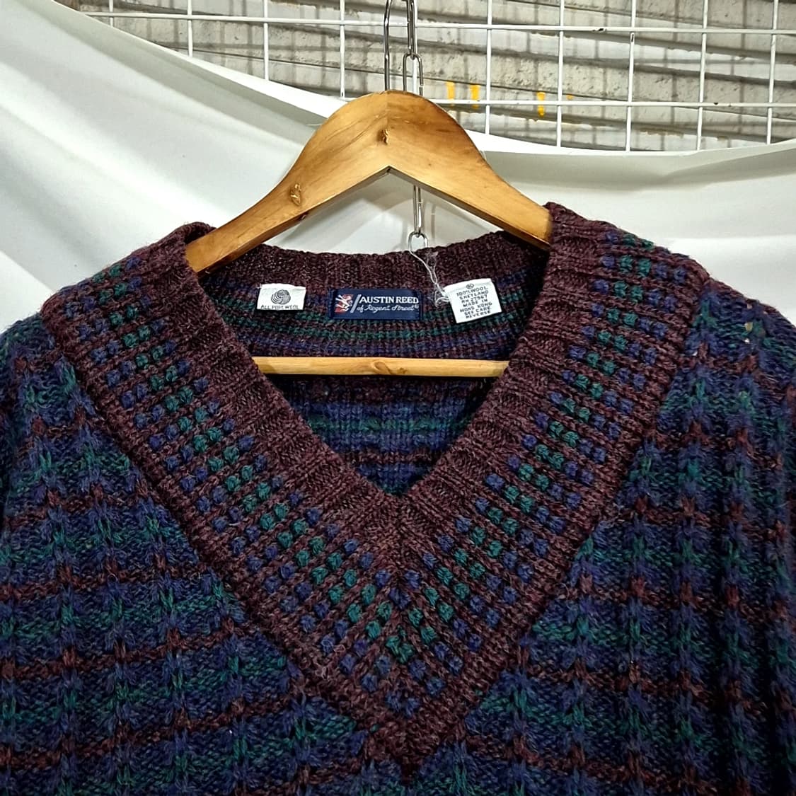 Austin Reed 크리켓 패턴 니트 상품이미지2