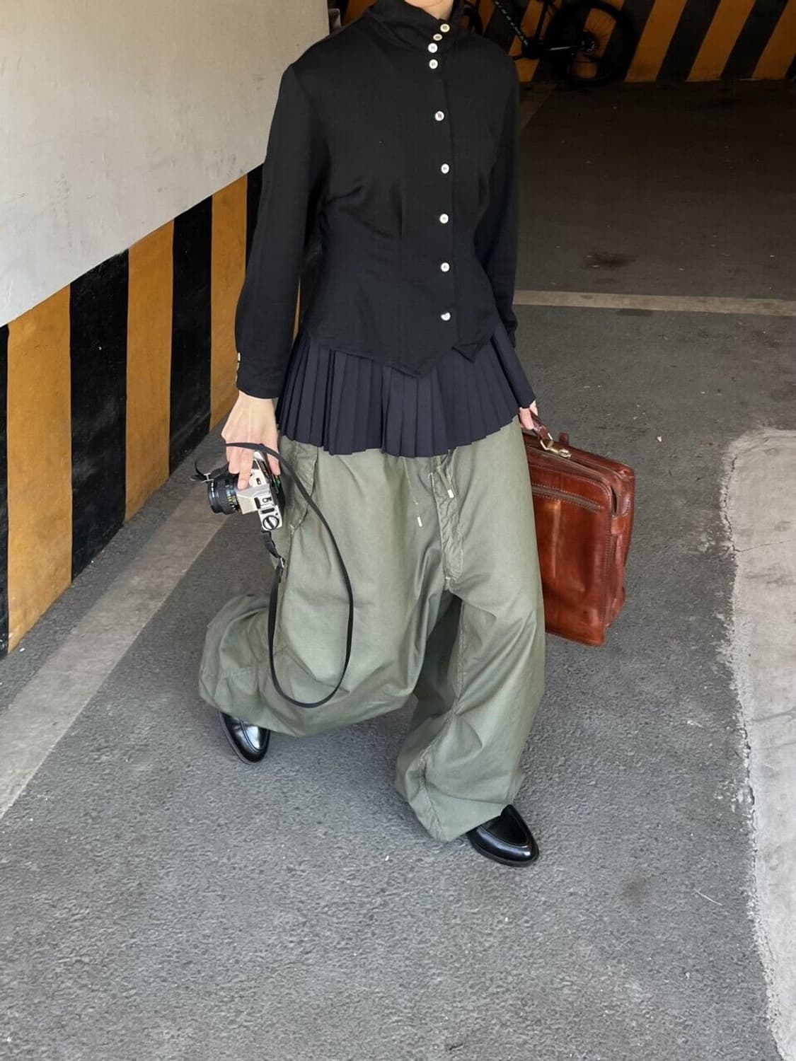 Micmac paris high neck shirt 상품이미지2