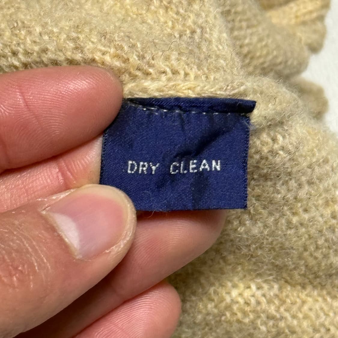 M 폴로랄프로렌 베이지 울 니트 상품이미지5