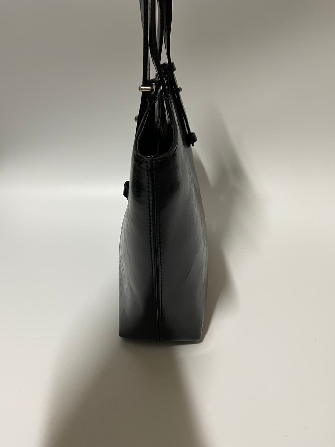 드메리엘 블랙 숄더백 베네타 스몰 상품이미지5