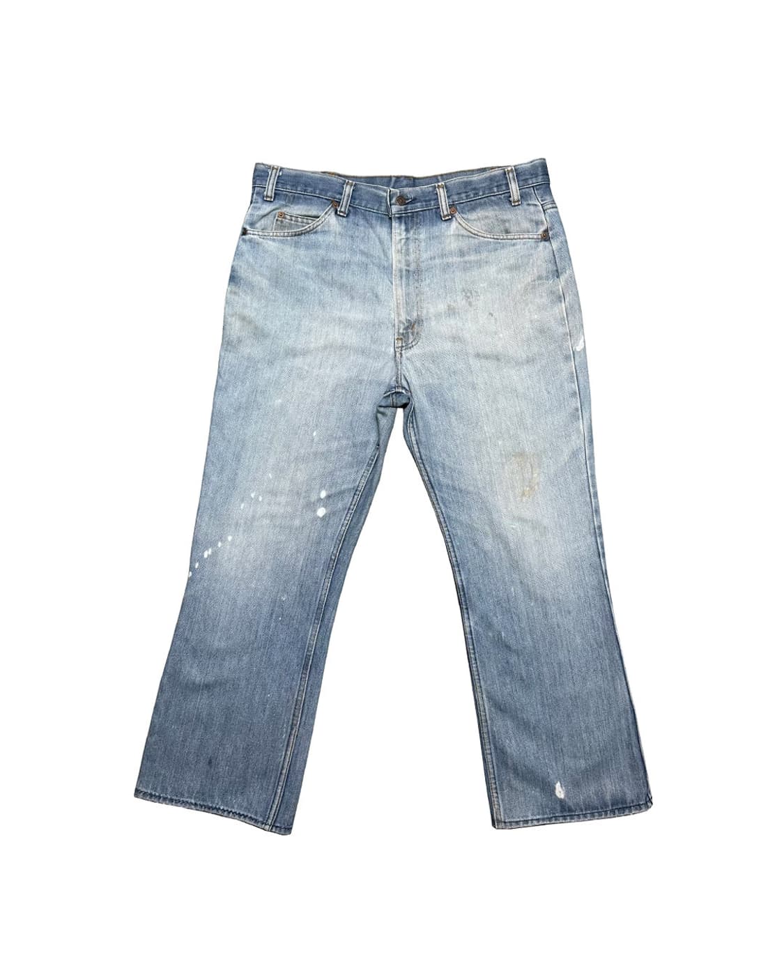 80s 리바이스517 부츠컷 오렌지탭 데님 팬츠 38x36 상품이미지1