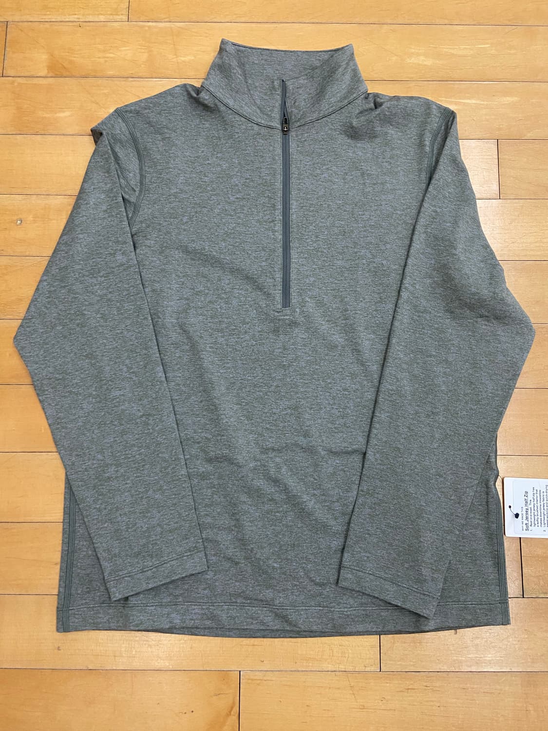 룰루레몬 소프트 저지 하프집 XS 상품이미지2