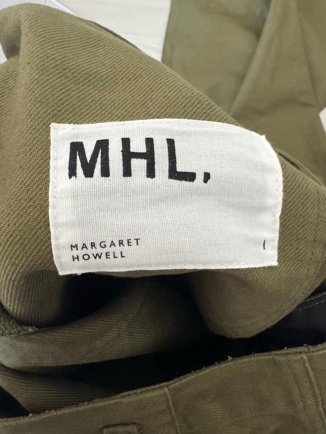 MHL 카키팬츠 상품이미지3