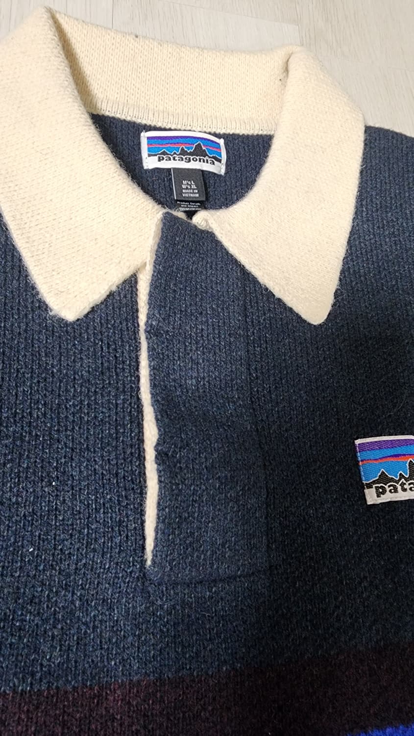 파타고니아 리사이클드 울-블렌드 럭비 스웨터 L 상품이미지7