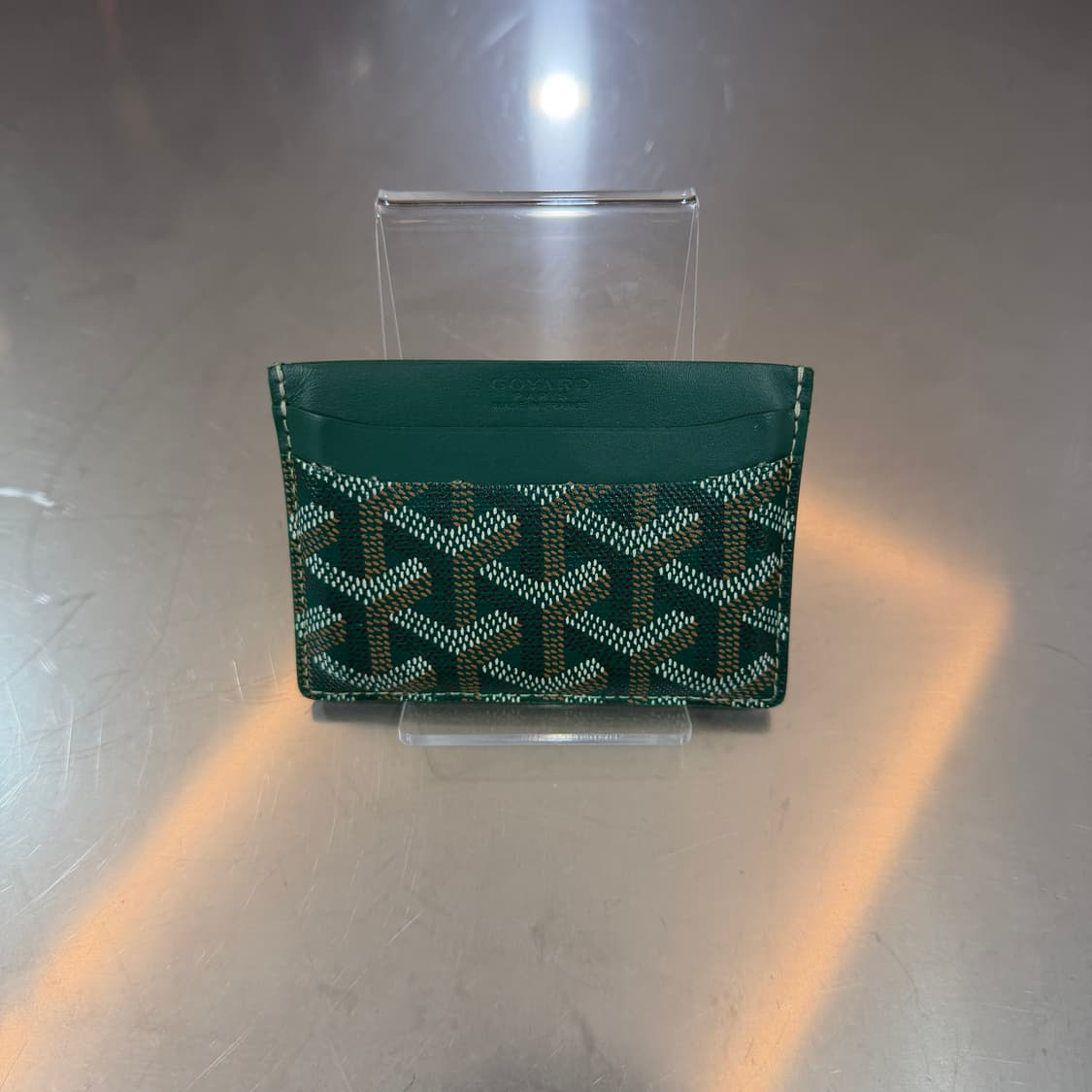 [리오브전포점] 고야드 생쉴피스 카드 홀더 그린 상품이미지1