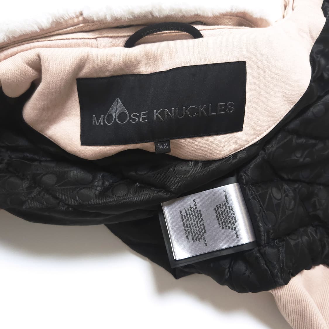 무스너클 우먼 버니스웨터 후드 집업 자켓 로즈 상품이미지8