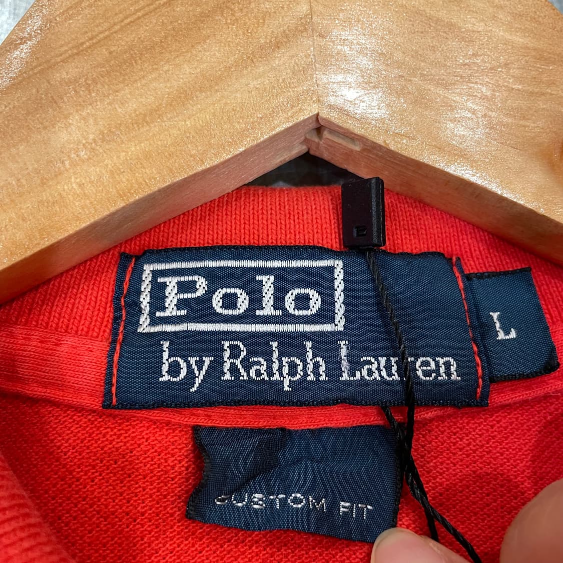 (L) POLO 폴로 랄프로렌 빅포니 반팔 카라티 커스텀 핏 상품이미지5