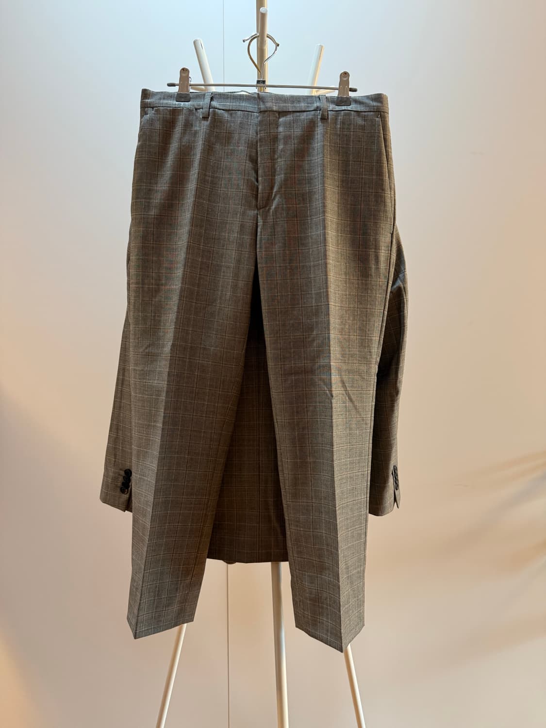 체크 패턴 슈트 상품이미지4