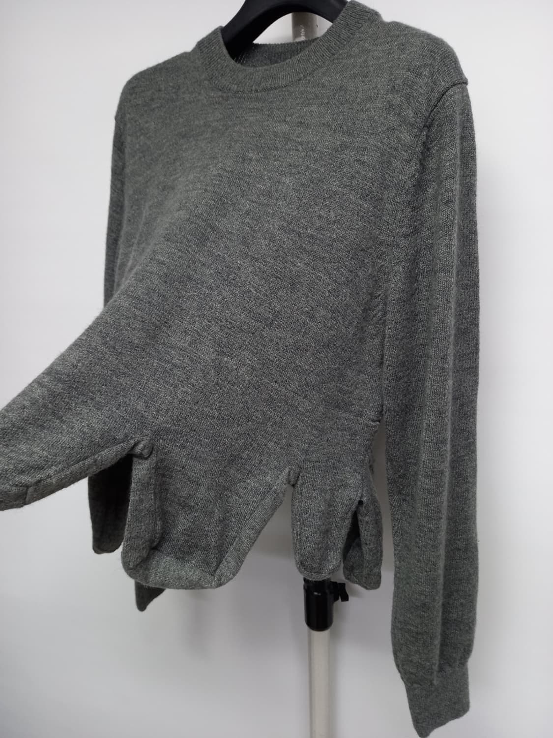 새 부리 BOURIE 춘추동 울 숏 니트 풀오버 55 44 상품이미지5