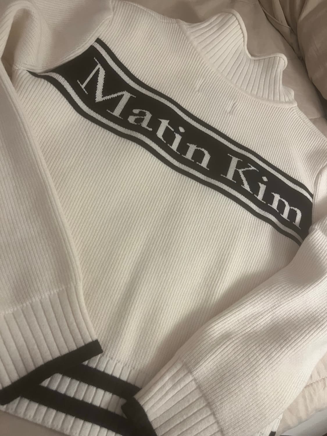 마뗑킴 니트집업 M 상품이미지2