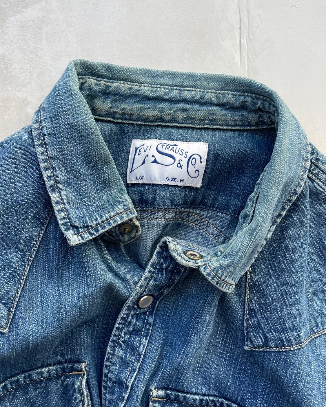 Vintage Levi’s Western shirt 리바이스 웨스턴 셔츠 상품이미지10