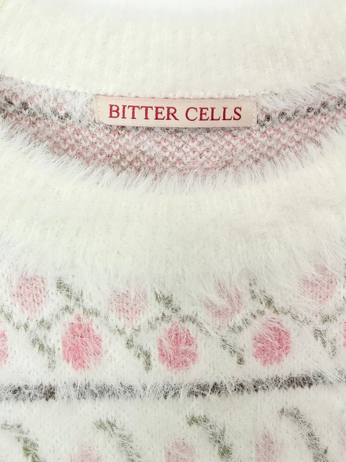 비터셀즈 앙고라 가든 플라워 니트 24년 상품이미지6