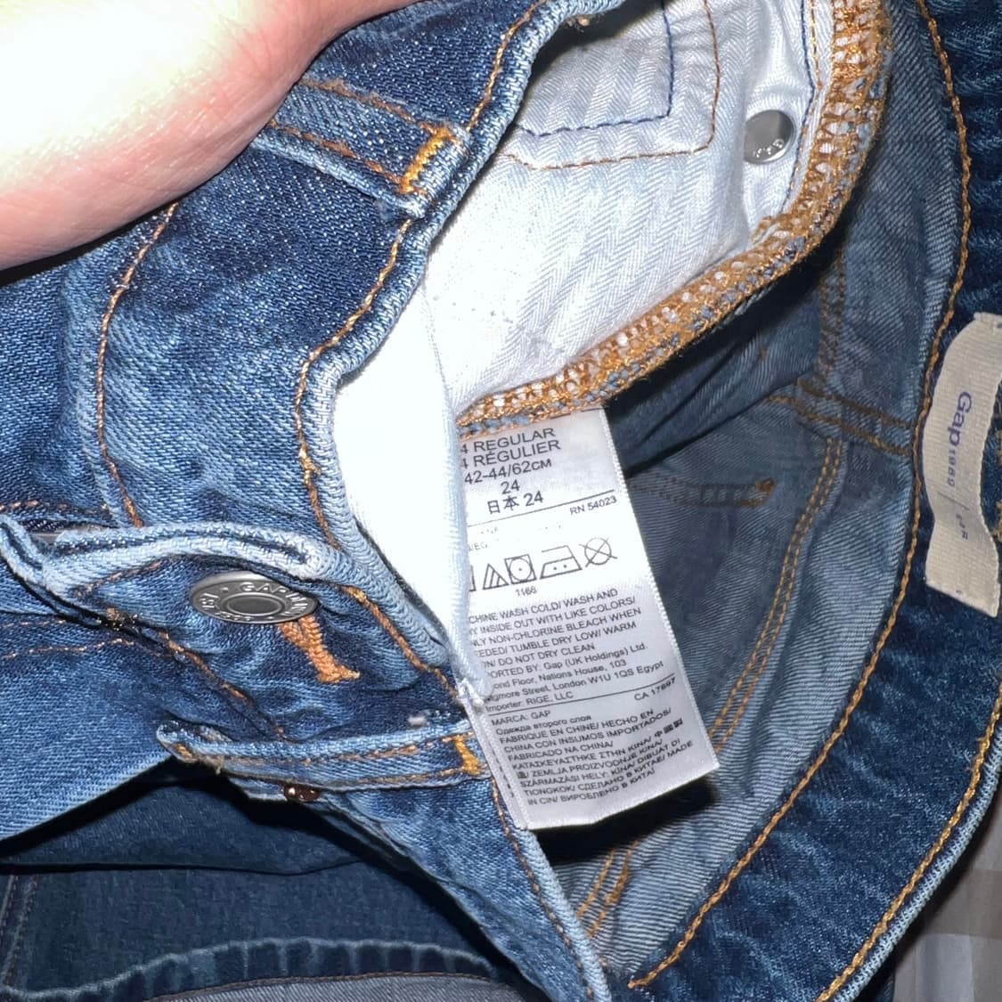 GAP 데님 롱스커트 24 빈티지 청치마 여성 롱스커트 상품이미지3