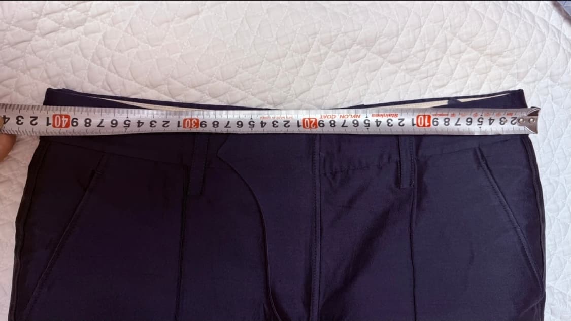 프라다 정품 네이비 본딩 트라우저 42 상품이미지8