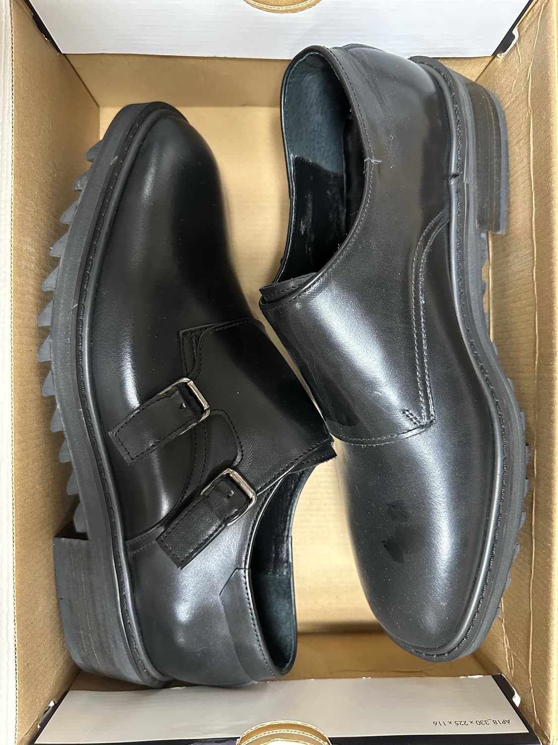 샤크솔 몽크스트랩 더비 상품이미지1