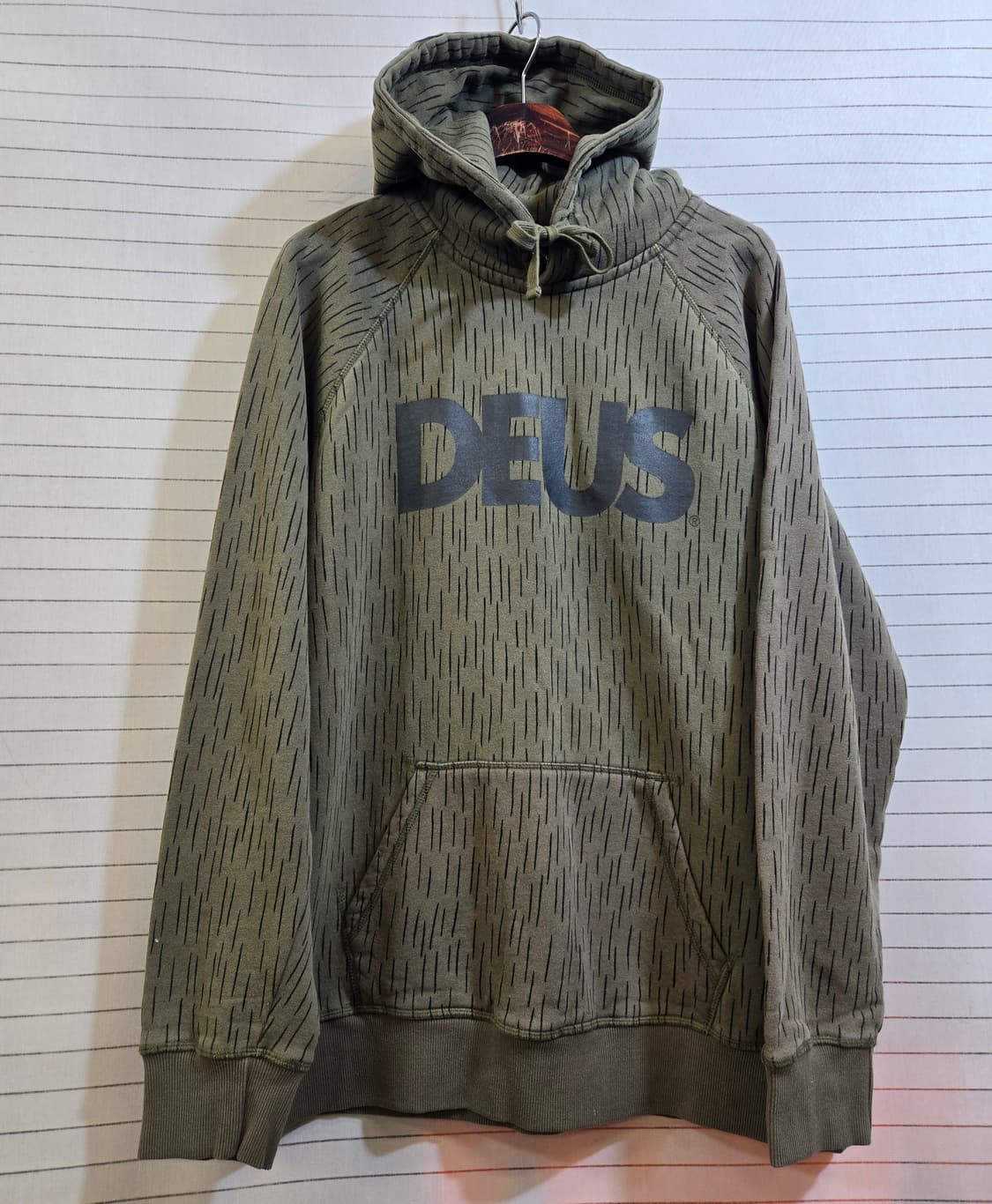 데우스 레인 카모 후드티 Bark 상품이미지2