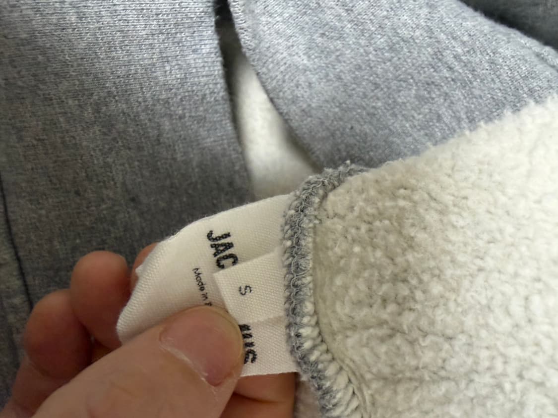 자크뮈스 회색 후드티 S 상품이미지4