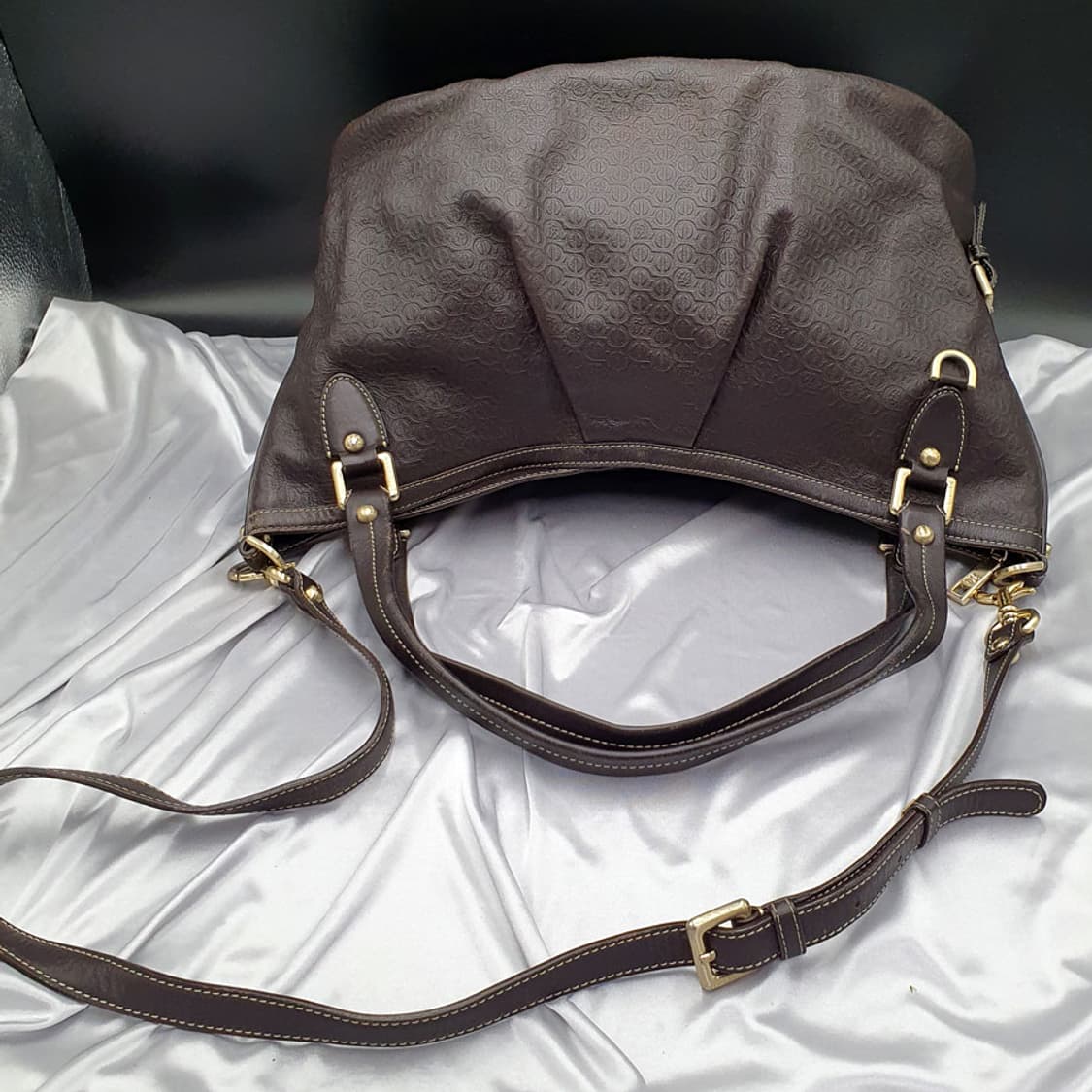 루이까또즈 가죽 숄더백 중고 가방 은피아노 상품이미지10