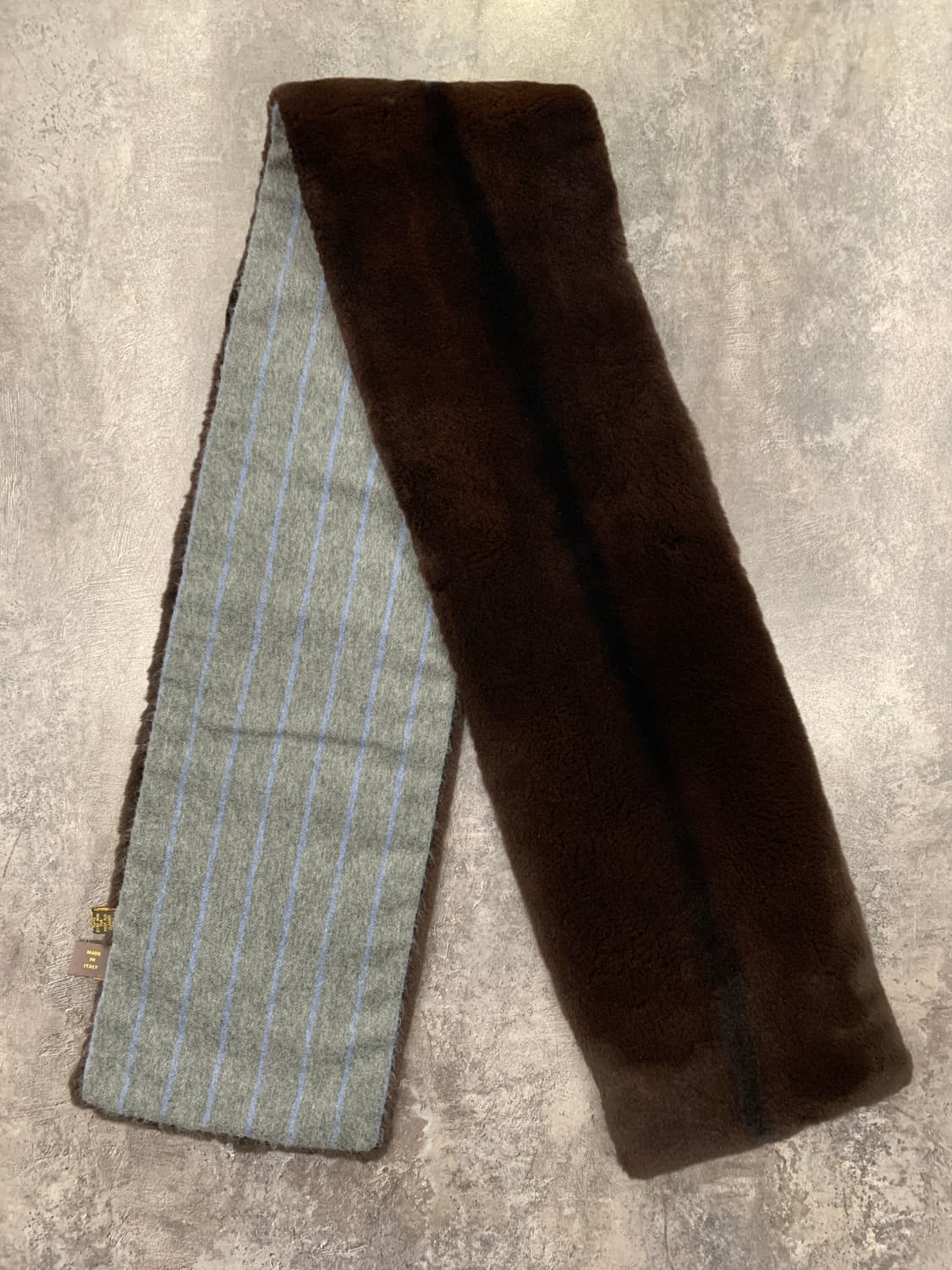 로로 피아나 더블 사이드 스카프(밍크 퍼/캐시미어)-해외발송 상품이미지6