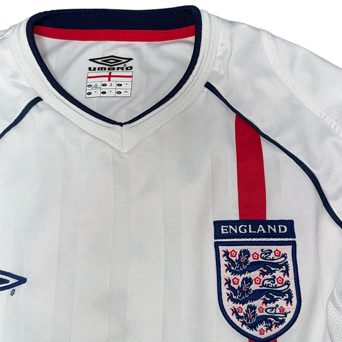 잉글랜드 01-03 데이비드 베컴 긴팔 유니폼 상품이미지3