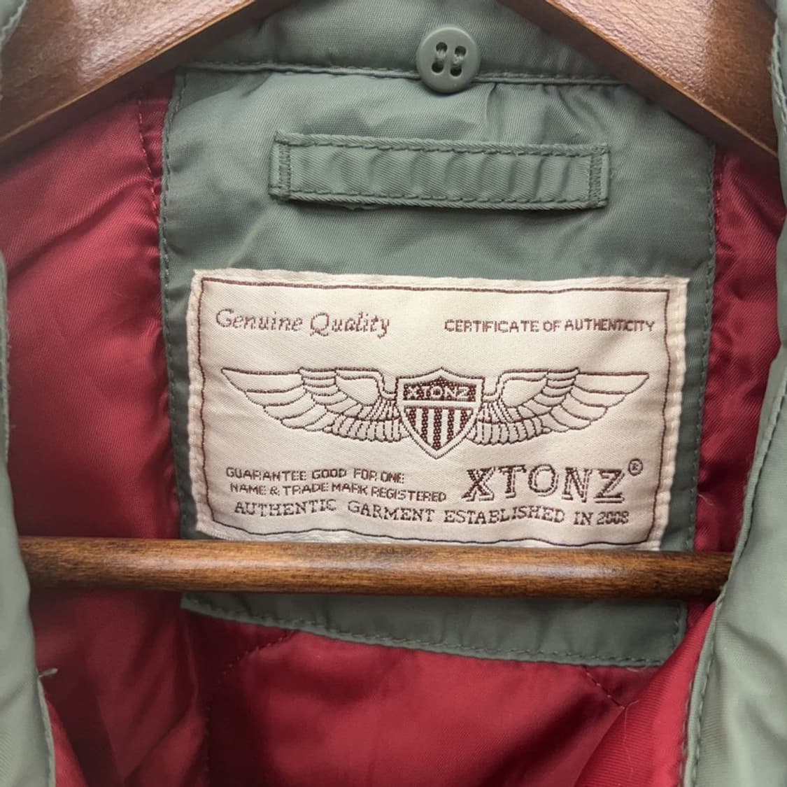 엑스톤즈 미군 파일럿 MA-1 항공점퍼 봄버자켓 105 C08765 상품이미지5