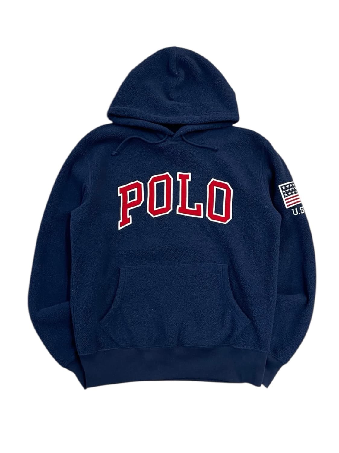 폴로 랄프로렌 플리스 후드티 네이비 S #csz2316 상품이미지3