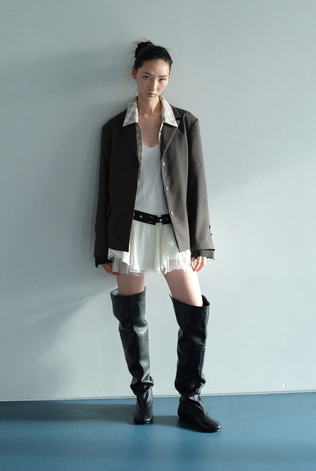 [새상품]CERRIC 세릭 25F/W 아웃 포켓 자켓 차콜 상품이미지2