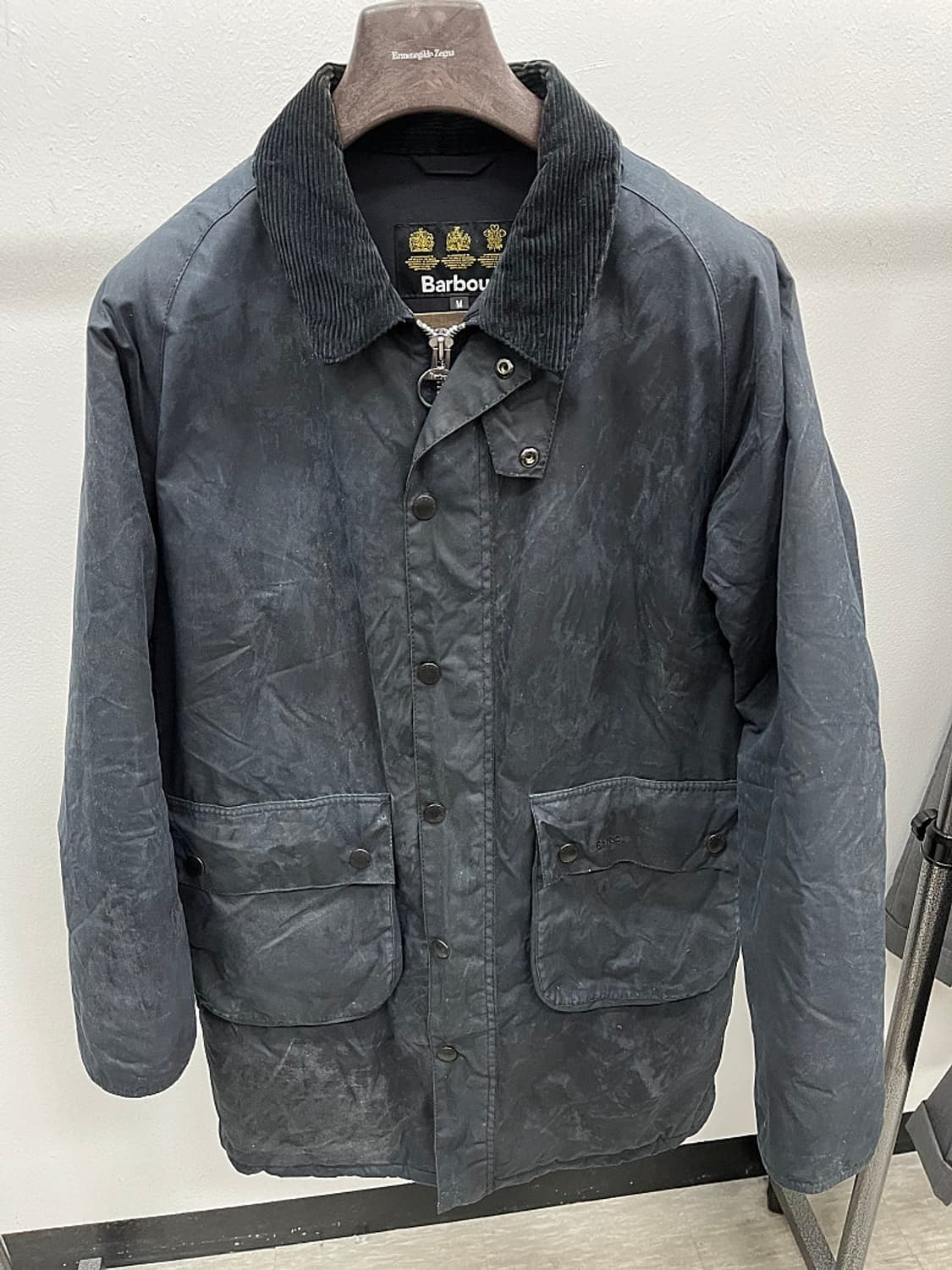 105) 바버 오일워싱 왁스코트  상품이미지3