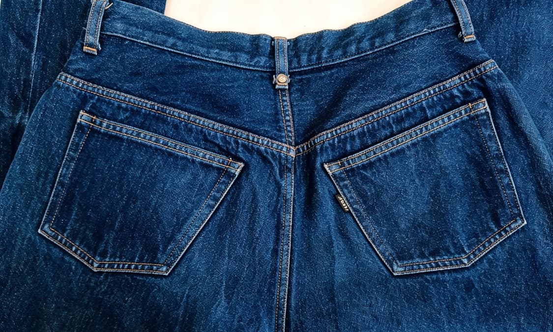 야에카 EXCLUSIVE FABRIC 셀비지 데님 (인디고) 상품이미지7